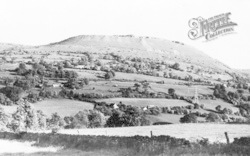 Gilwern Hill From Pant-Y-Beiliau c.1955, Gilwern