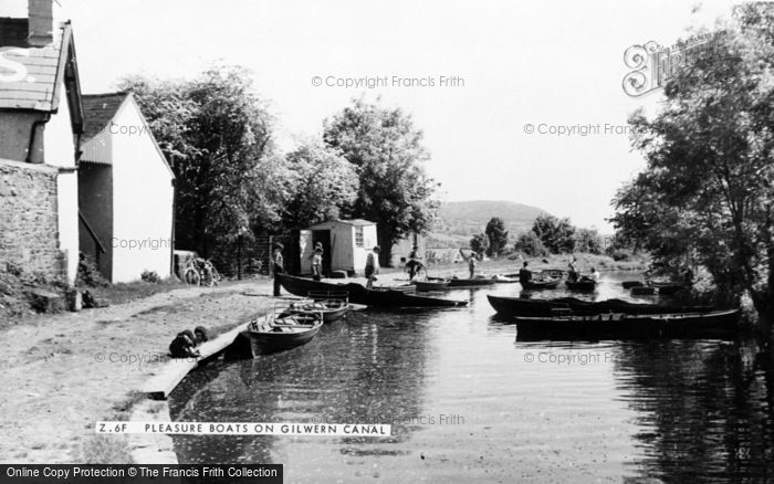 Photo of Gilwern, Pleasure Boats On The Canal c.1955