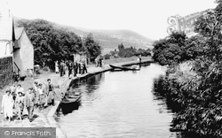 Gilwern, the Canal c1955