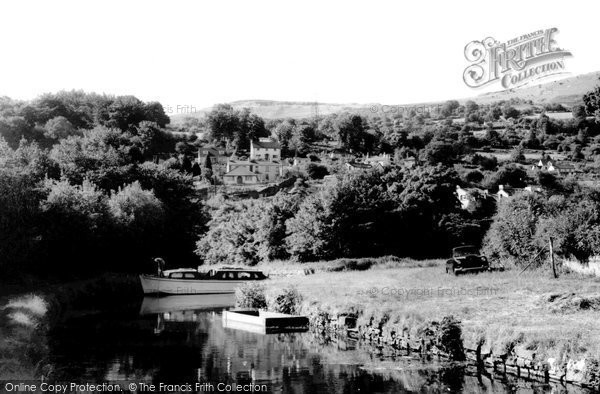 Photo of Gilwern, The Canal c.1955