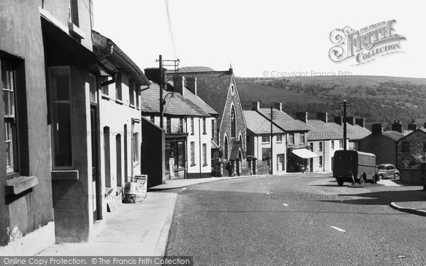 Photo of Gilwern, The Village c.1955