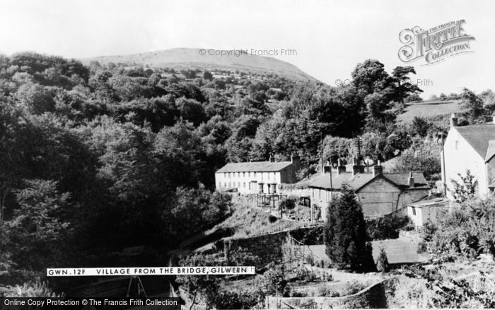 Photo of Gilwern, Village From The Bridge c.1960