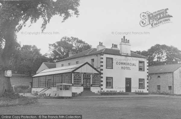 Photo of Gisburn, The Commercial Hotel c.1955