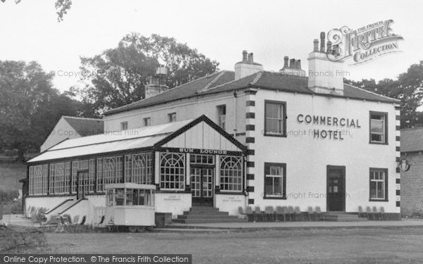 Photo of Gisburn, The Commercial Hotel c.1955