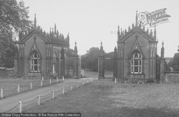 Photo of Gisburn, The Lodge Gates c.1955
