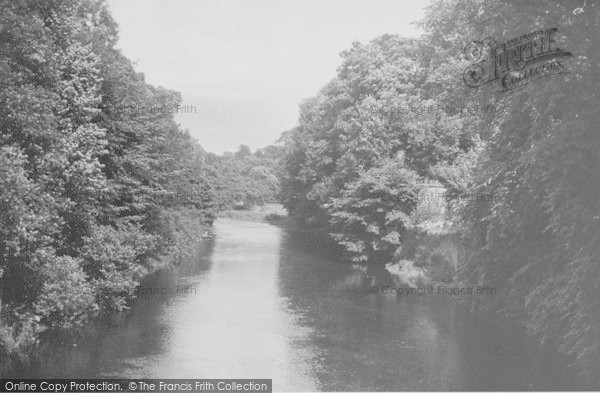 Photo of Gisburn, The River Ribble And Old Kennels c.1955