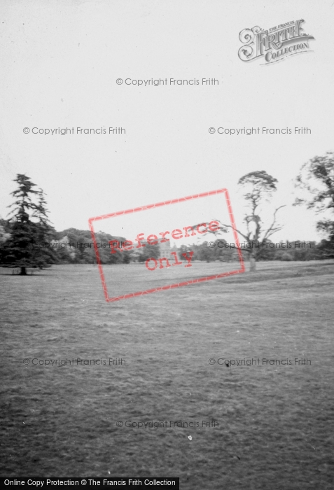 Photo of Glamis, View Towards Castle c.1935