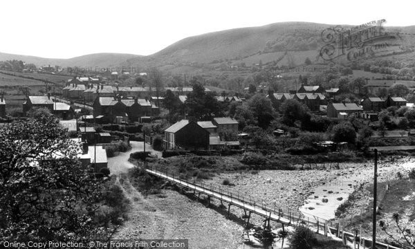 Photo of Glanaman, View From Penybont 1956