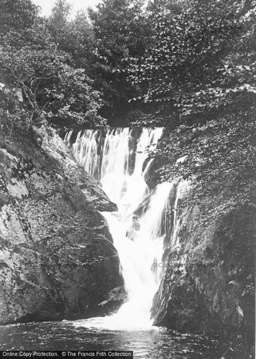 Photo of Glandyfi, Furnace Falls, Cwmeinior Valley c.1935
