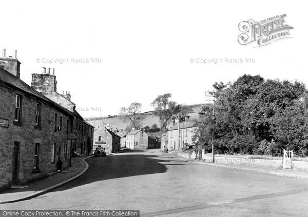 Photo of Glanton, The Village c.1950