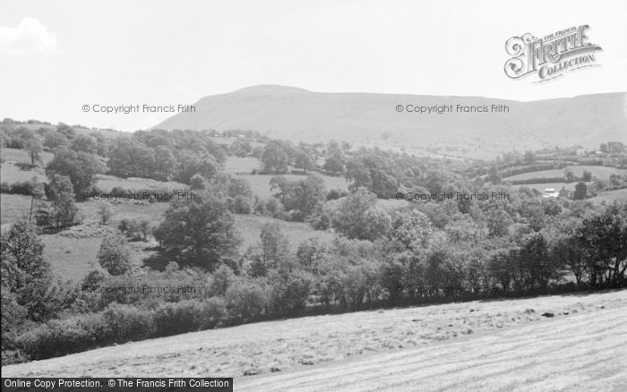Photo of Glasbury On Wye, Black Mountains 1957