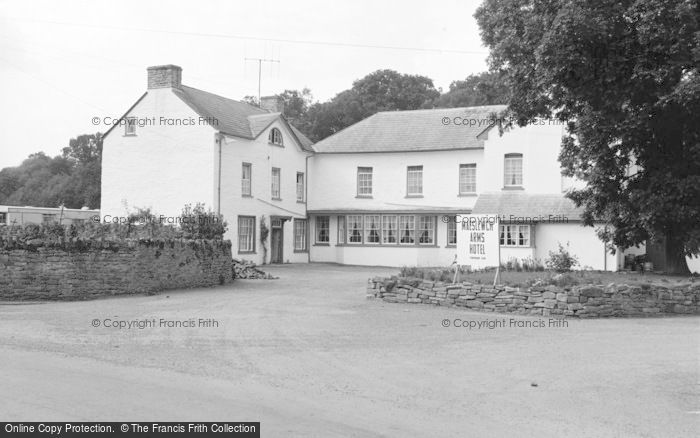 Photo of Glasbury On Wye, Maesllwch Arms Hotel 1966