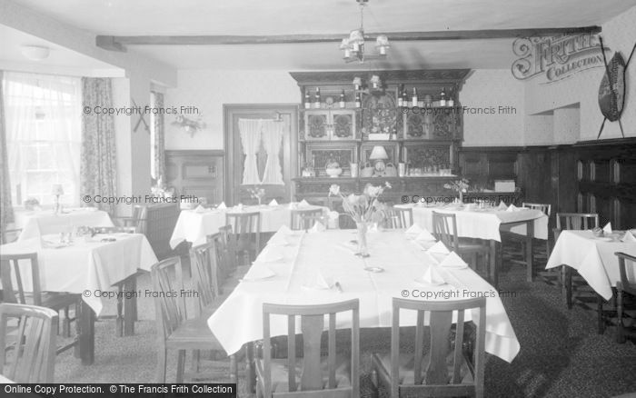 Photo of Glasbury On Wye, Maesllwch Arms Hotel, The Dining Room 1962