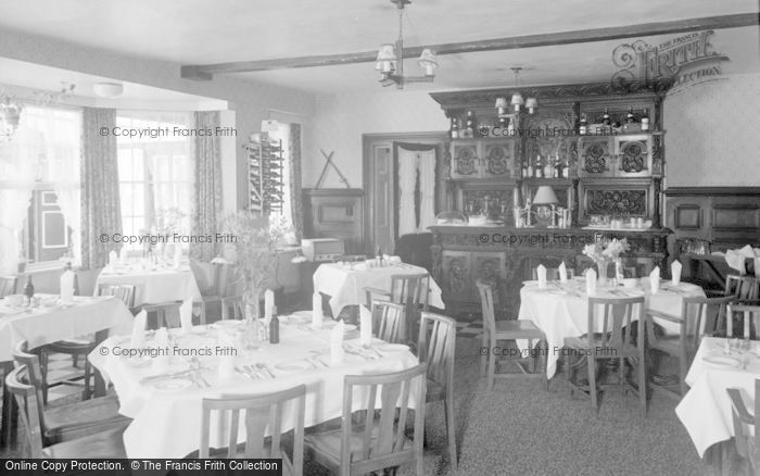 Photo of Glasbury On Wye, Maesllwch Arms Hotel, The Dining Room 1963