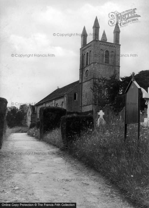 Photo of Glasbury On Wye, St Peter's Church c.1939