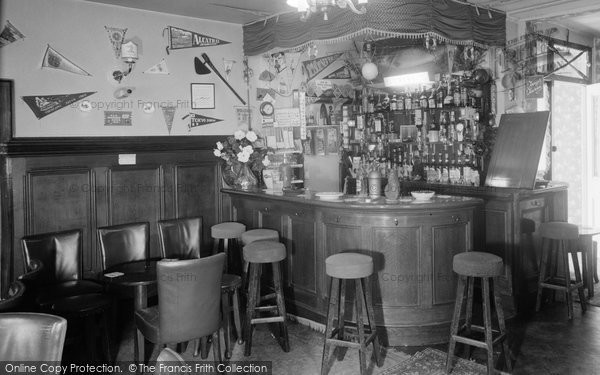 Photo of Glasbury On Wye, The Bar, Maesllwch Arms Hotel 1963