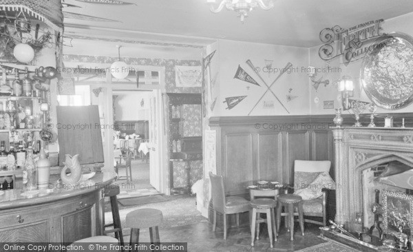 Photo of Glasbury On Wye, The Bar, Maesllwch Arms Hotel 1963