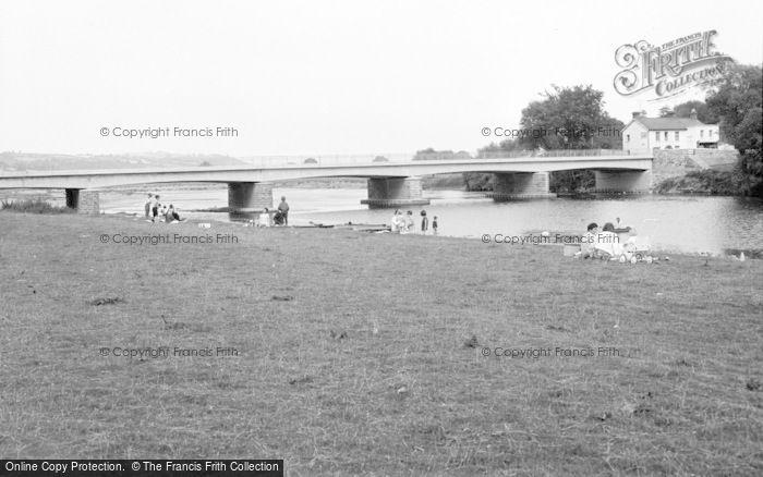 Photo of Glasbury On Wye, The Bridge And River 1966