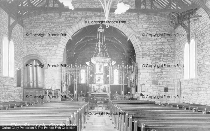 Photo of Glasbury On Wye, The Church, Interior c.1939
