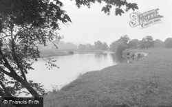 Glasbury On Wye, The River 1960, Glasbury