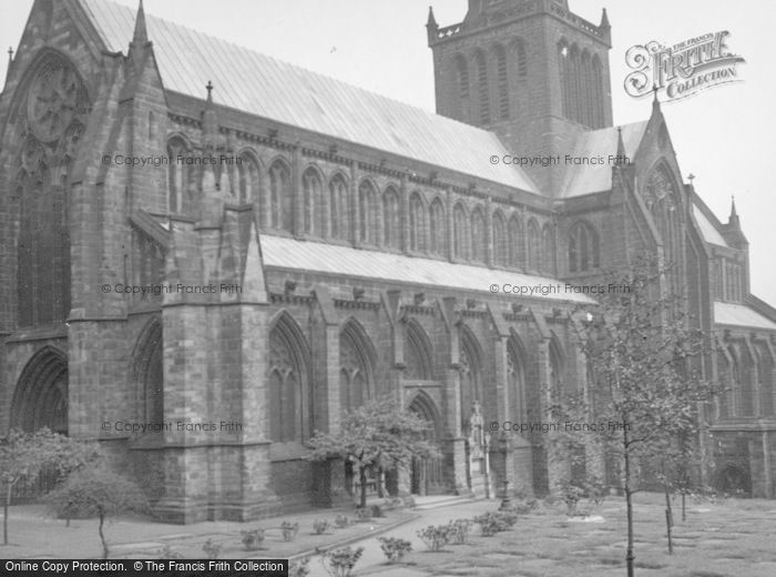 Photo of Glasgow, Cathedral From South West 1946