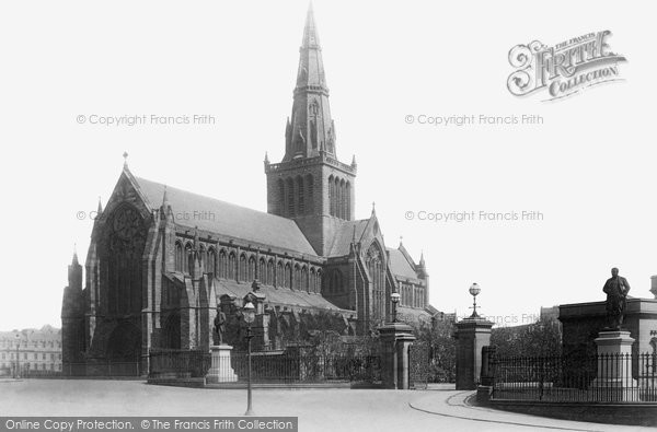 Photo of Glasgow, Cathedral, South West View 1897