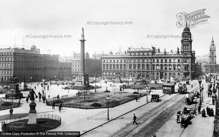 Photo of Glasgow, George Square 1897