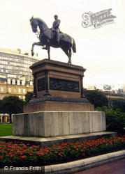 Prince Albert Statue, George Square 1988, Glasgow