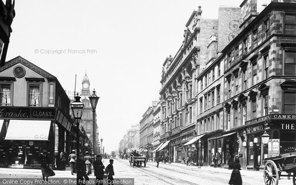 Photo of Glasgow, Sauchiehall Street 1897