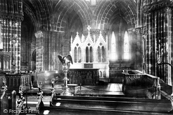 The Cathedral, The Choir East 1897, Glasgow