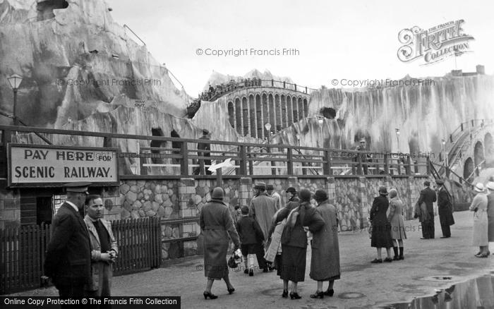 Photo of Glasgow, The Empire Exhibition, Scenic Railway 1938