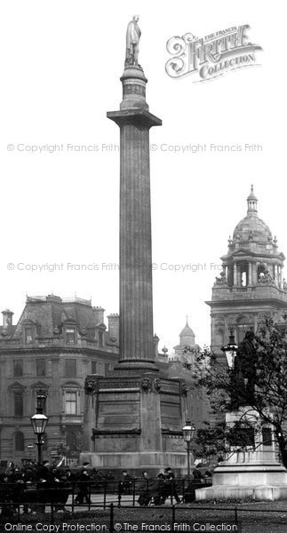 Photo of Glasgow, The Sir Walter Scott Monument 1897