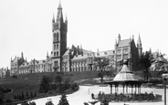 The University And Bandstand In Kelvingrove 1896, Glasgow