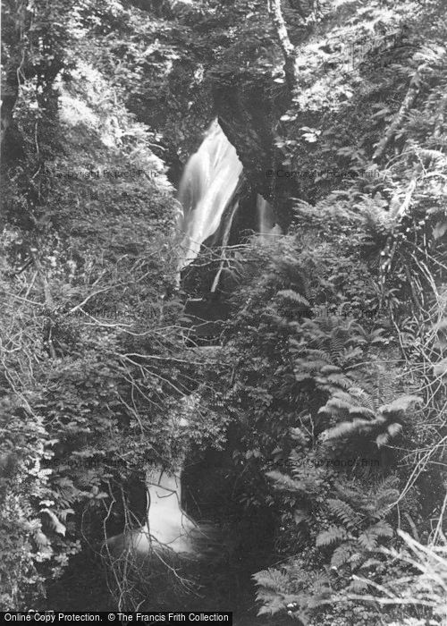 Photo of Glaspwll, The Cascade c.1935