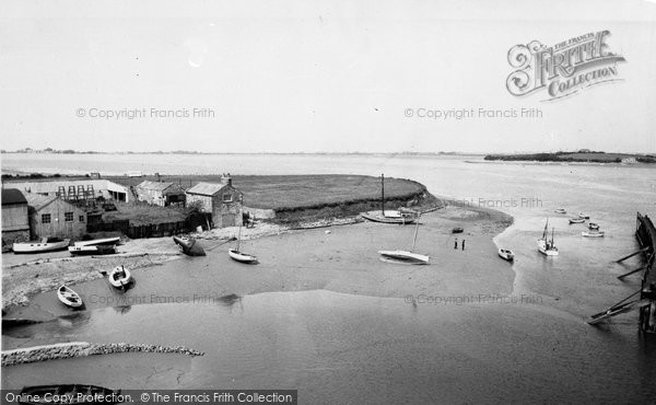 Photo of Glasson, Dock, Fishnet Point c.1955