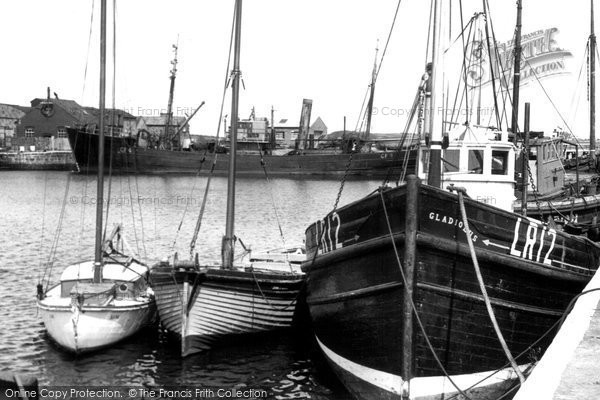 Photo of Glasson, Dock, The Quay c.1955 - Francis Frith