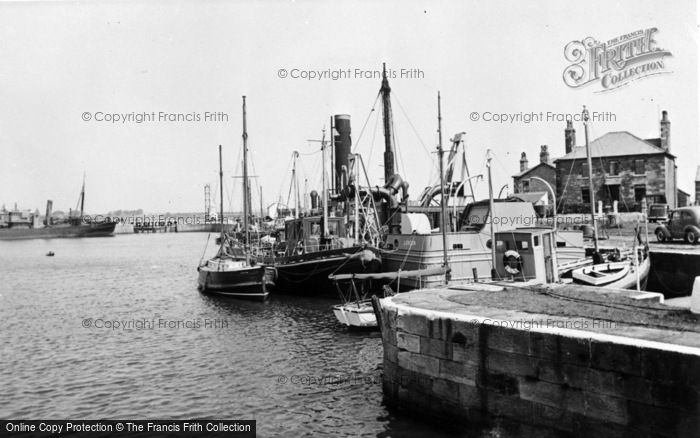 Photo of Glasson, The Dock c.1955