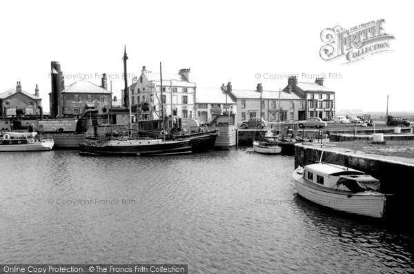 Photo of Glasson, The Docks c.1955