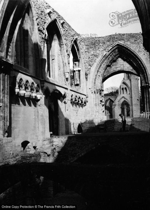 Photo of Glastonbury, Abbey 1952