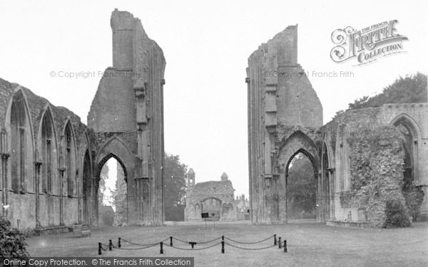 Photo of Glastonbury, Abbey And Site Of High Altar c.1955