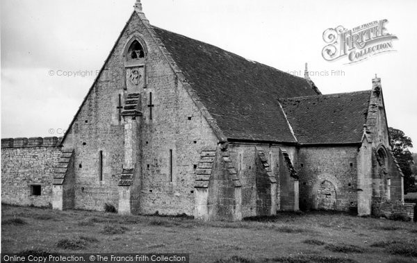 Photo of Glastonbury, Abbey Barn c.1955
