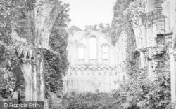 Abbey, Chapel Of St Mary 1886, Glastonbury