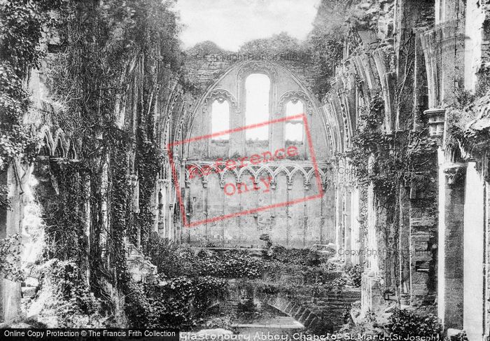 Photo of Glastonbury, Abbey, Chapel Of St Mary c.1900