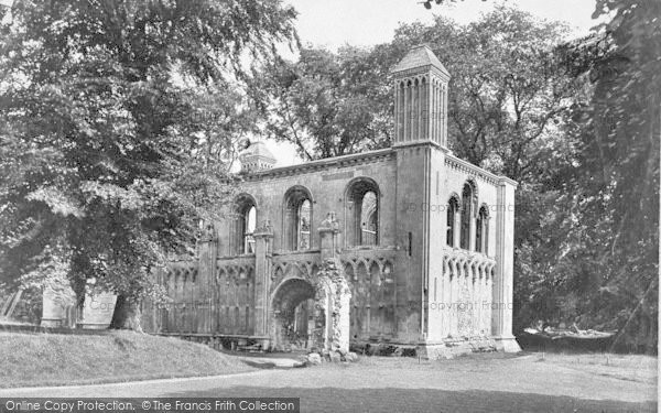 Photo of Glastonbury, Abbey, Chapel Of St Mary (St Joseph) 1912