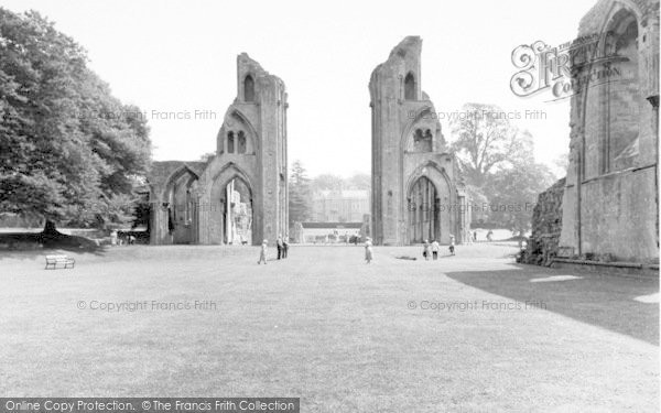 Photo of Glastonbury, Abbey From The East c.1965