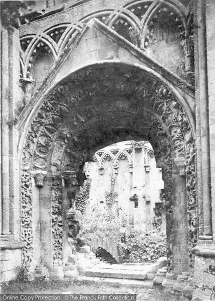 Photo of Glastonbury, Abbey Ruins c.1900