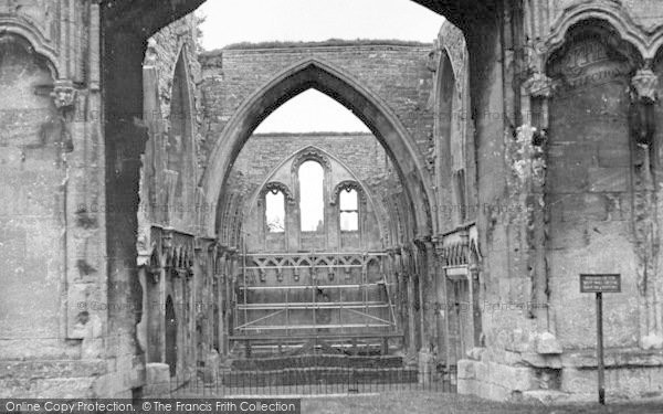 Photo of Glastonbury, Abbey Ruins c.1955