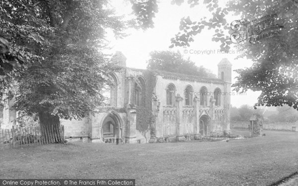 Photo of Glastonbury, Abbey, St Joseph's Chapel 1927