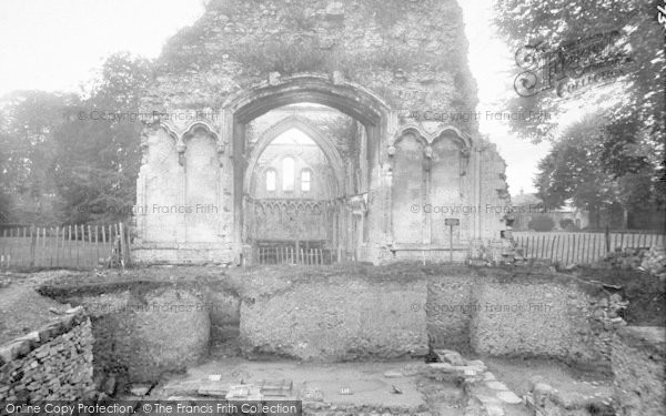 Photo of Glastonbury, Abbey, St Joseph's Chapel (Chapel Of St Mary) 1927
