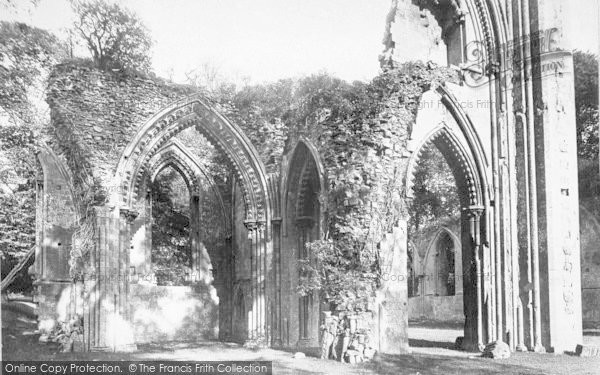 Photo of Glastonbury, Abbey, The Arches 1896